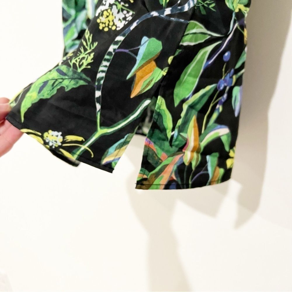 NWT Jason Wu Collection Tropical-Print Off-the-Shoulder Bardot Top size 4 $595 - Picture 8 of 9